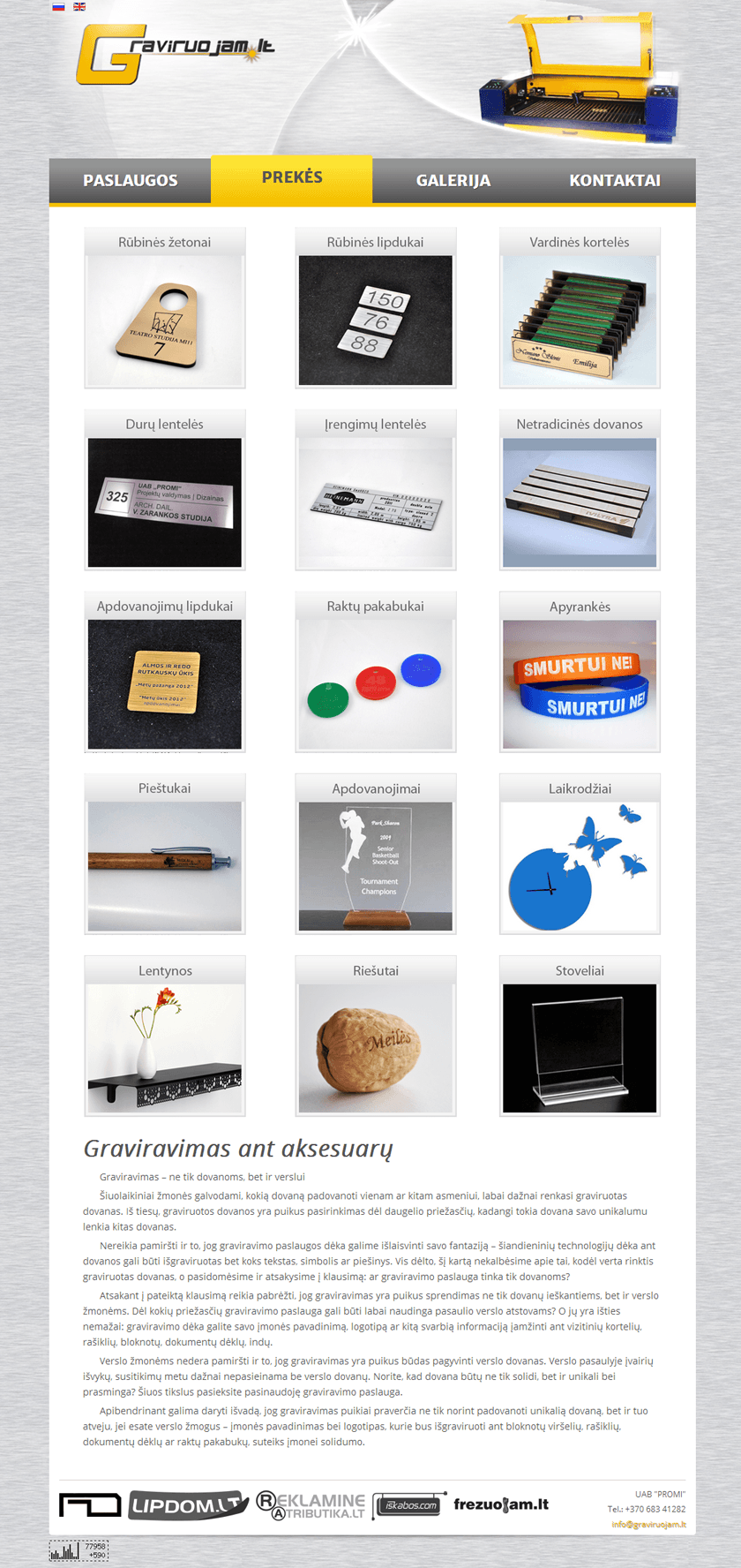 graviruojam.lt
